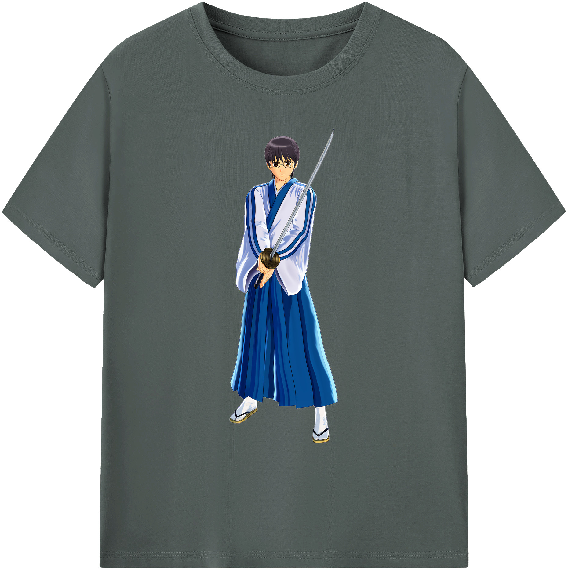 （画像用） ぎんたま 坂田銀時（さかたぎんとき） 神楽 志村新八（しむら しんぱち） GINTAMA Sakata Gintoki Kagura Shimura Shinpachi 綿100％ メンズ半袖Tシャツ｜肌触りやわらか＆通気性